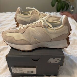 New Balance Beige Lifestyle Sneakers
